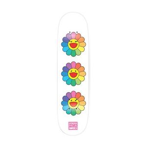 Takashi Murakami ComplexCon MCA MultiFlower Skate Decks - Set of 3 - Chicago