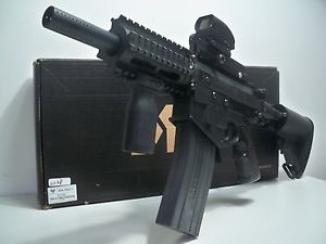 D1743434 MILSIG M17 PAINTBALL MARKER .68 CAL TESTED WORKING W/ BOX AND EXTRAS