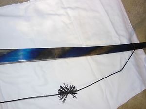 Longbow: Left-Hand White Wolf custom, 68", 40# in Night Sky theme