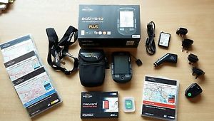 Satmap active 10 Plus Full with GB 1:50000 OS Map with additional map cards.