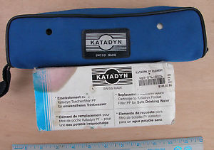 Katadyn pocket filter AND new replacement filter