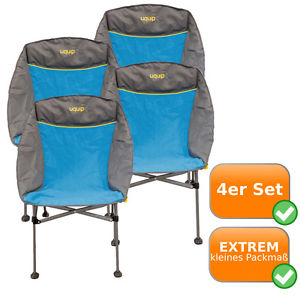 Kit De 4 Plegable Sillas ligeras Silla plegable Jardín Camping plegable en silla