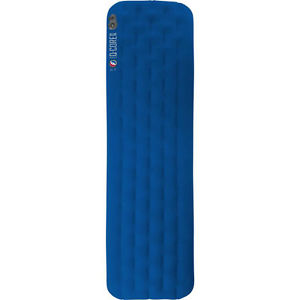 Big Agnes Insulated Q-Core Deluxe Sleeping Pad 25x78 Wide Long Blue