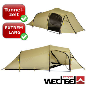 2 Persone Tenda alto Stabilità al vento Tenda leggera Tenda tunnel 380x140x110