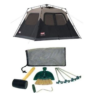 Coleman 6-Person Instant Cabin Tent and Coleman Tent Kit