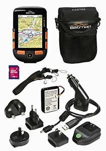 Satmap Active 12 Plus and Full GB Map Bundle Ultimate Sports GPS - Black/Orange