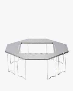 NEW SNOW PEAK JIKARO TABLE FOR FIREPIT  CAMPING OUTDOOR OPEN FIREPLACE ST-050