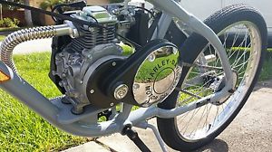 Motorized Gas Powered Bike w/ 49cc Huasheng 4-Stroke Anti Gas Gray-Ready to Run