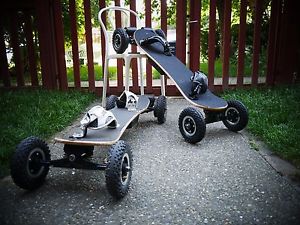 Electric Off Road Skateboard dual motors, 3300W , w/ Upgrades Assembled in USA