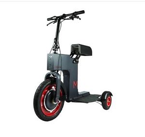 Fully Foldable Electric Sit Or Stand  Motorized Scooter W/ 48Volt Li-Ion Battery