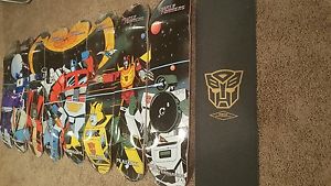 Full set of primitive retro transformers decks with transformers grip