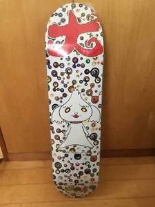 2010 Supreme x TAKASHI MURAKAMI x Vans Shimon-kun Skateboard Skate Board Deck