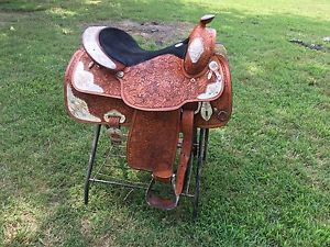 16" Tex Tan AQHA Collection Show Saddle