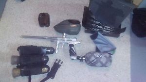 paintball gun Bob long silver