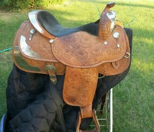 Circle Y Western Pleasure Equitation Show 16 inches Saddle