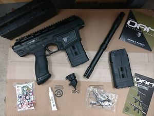 Dye Dam - Black CQB Paintball Gun With Extended Mags ( No Trades )