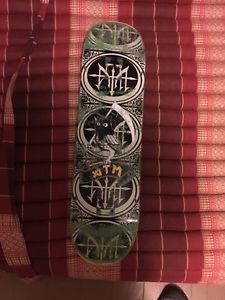 ATM skate board deck used peace of art