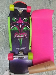 Vintage skateboard Tony Hawk claw OG black purple trees Crossbone 97a NOS RARE