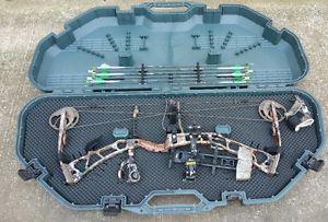 Used 2015 Elite Energy 32 RH 65# compound bow pkg